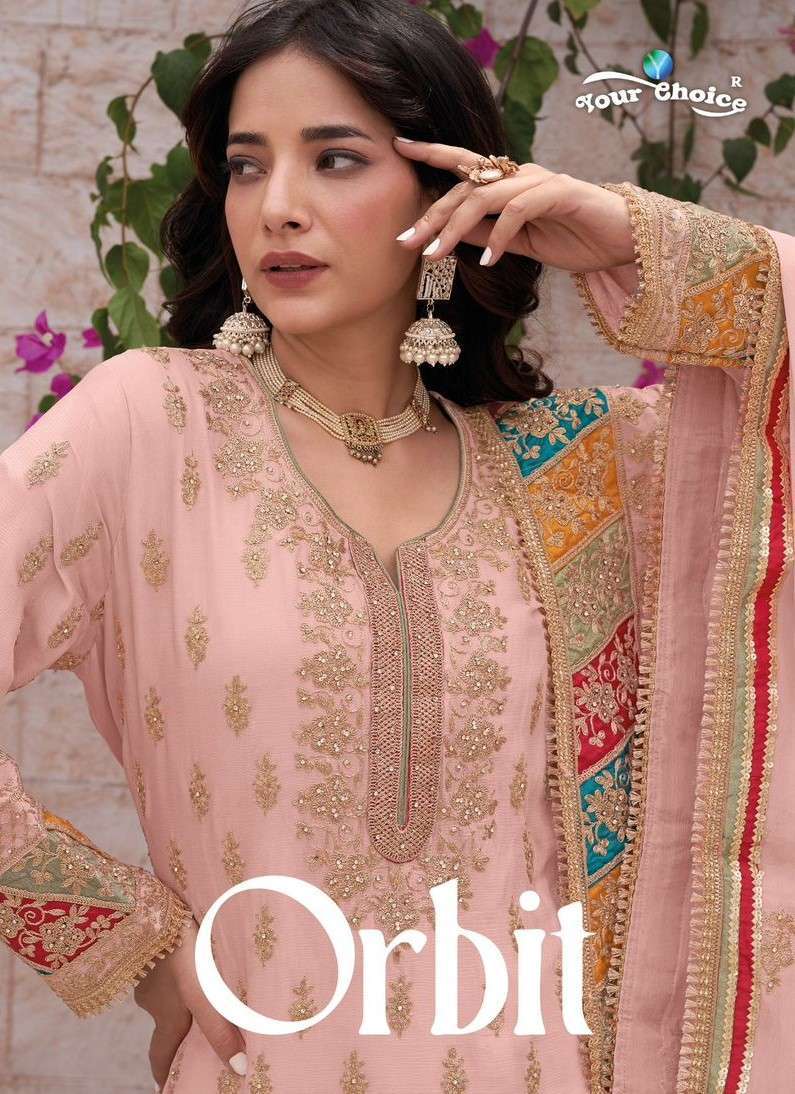 YOUR CHOICE ORBIT SHARARA GARARA LATEST COLLECTIN SURAT WHOLESALER 