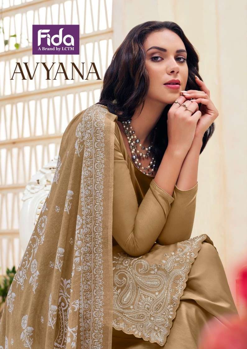 FIDA  Avyana  SUMMER COTTON SATION FIDA CATALOUGE SURAT WHOLESALER