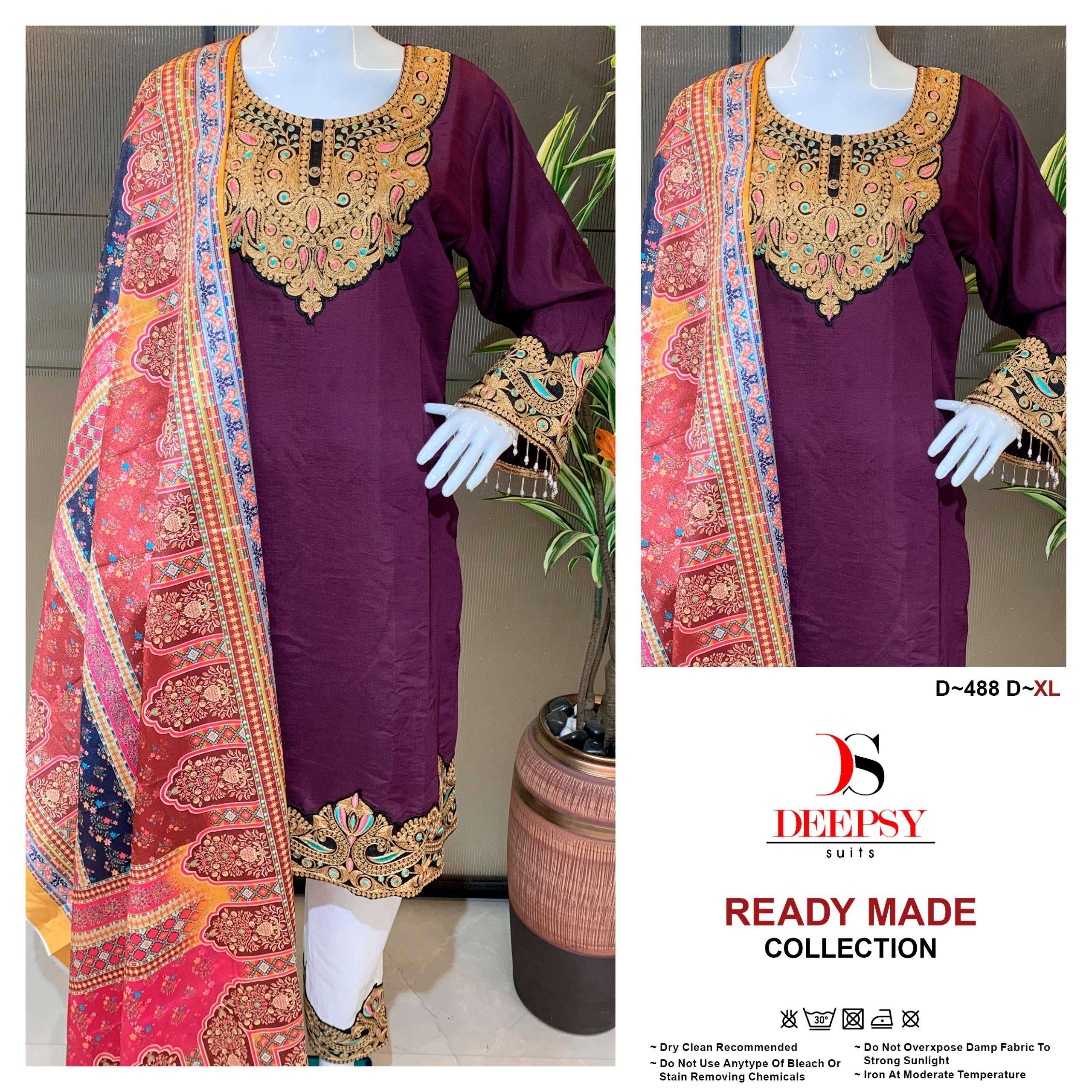 DEEPSY D 488 TILLA READYMADE  SUIT WHOLESALE PRICE 