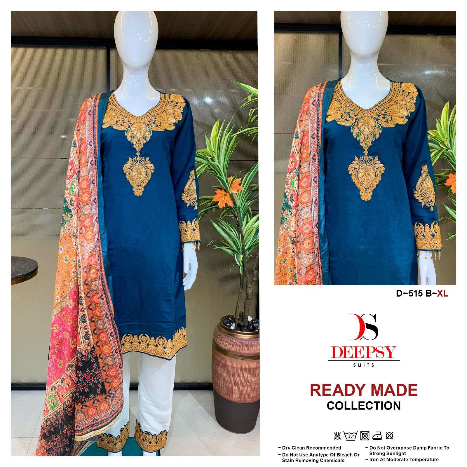 DEEPSY TILLA D515 TILLA SILK READYMADE  ONLINE DELAER  SURAT