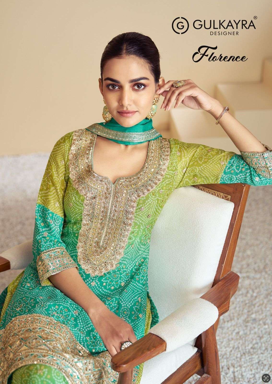 GULKAYRA FLORENCE 7483 -7485 SERIES READYMADE COLLECTION SURAT ONLINE 