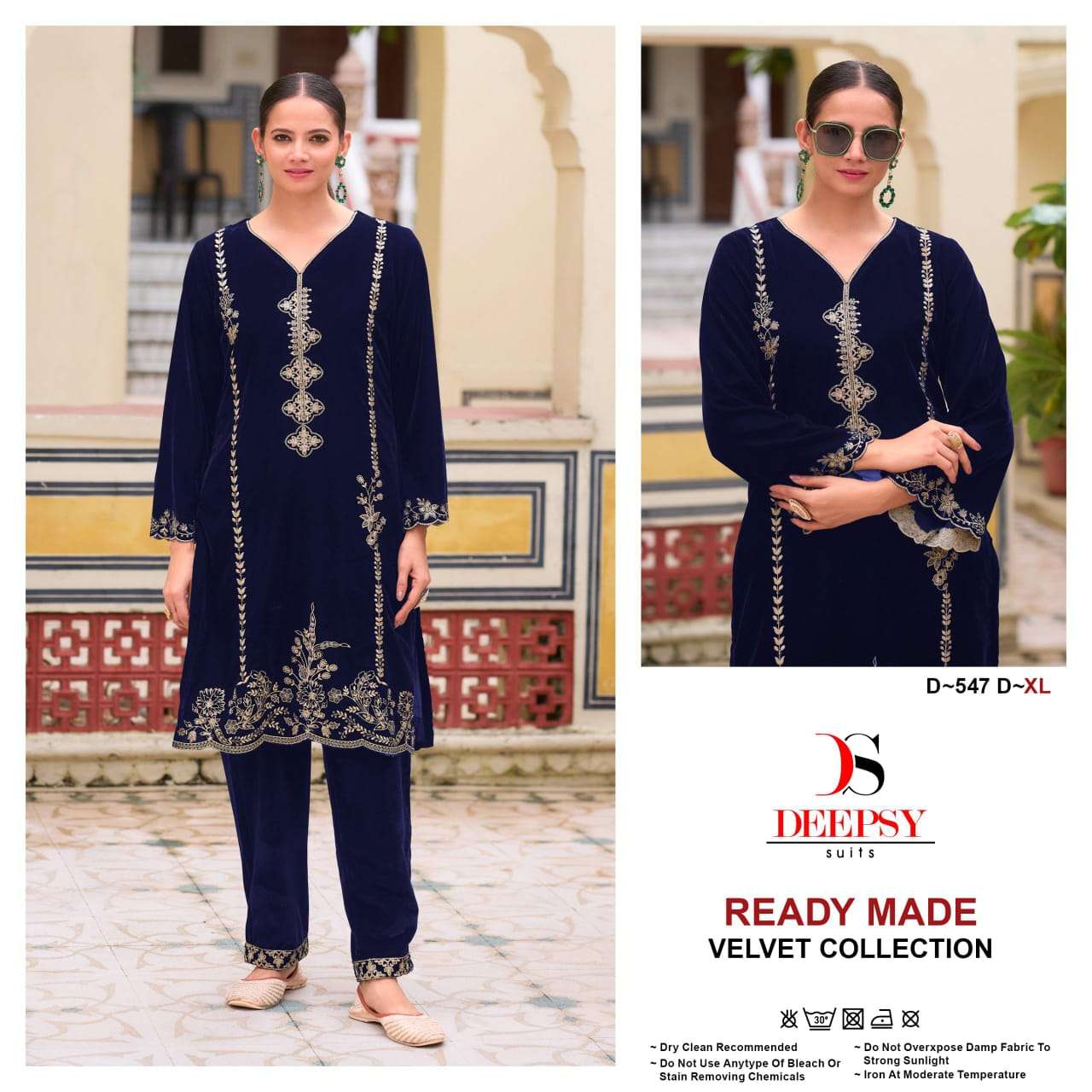 DEEPSY D547 READYMADE VELVET WINTER DEEPSY COLLECTION BUY WHOLESALE