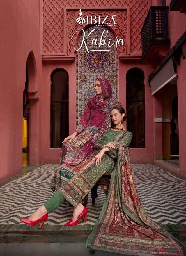 IBIZA KABIRA PASHMINA DIGITAL PRINT PRE WINTER SUIT CATALOUGE SURAT