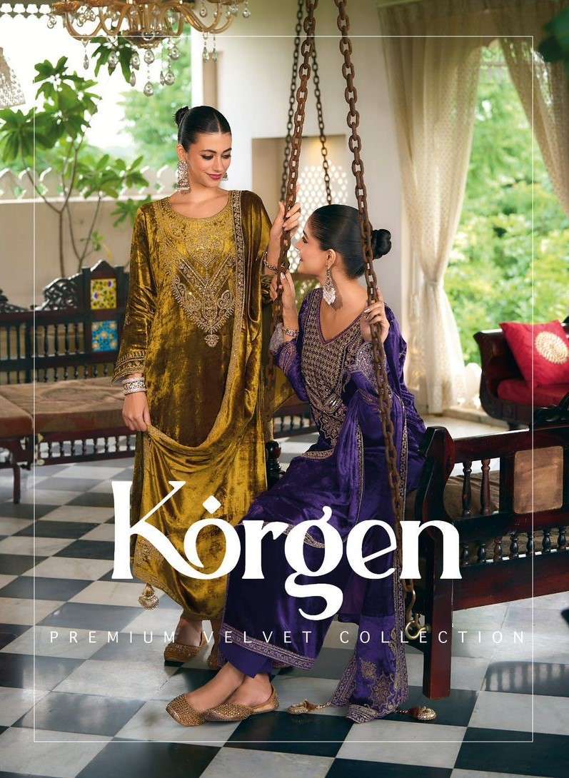 IBIZA KORGEN PURE VISCOUS VELVET PRIMIUM COLLECTION PRE WINTER WEAR WHOLESALE 