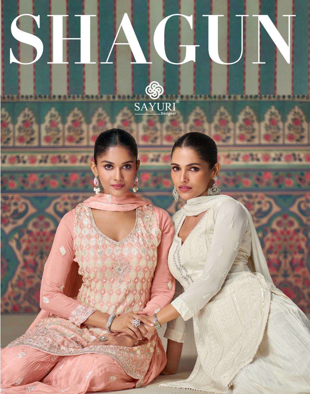 SAYURI SHAGUN 5617-5619 SHARARA GHARARA READYMADE BUY ONLINE 