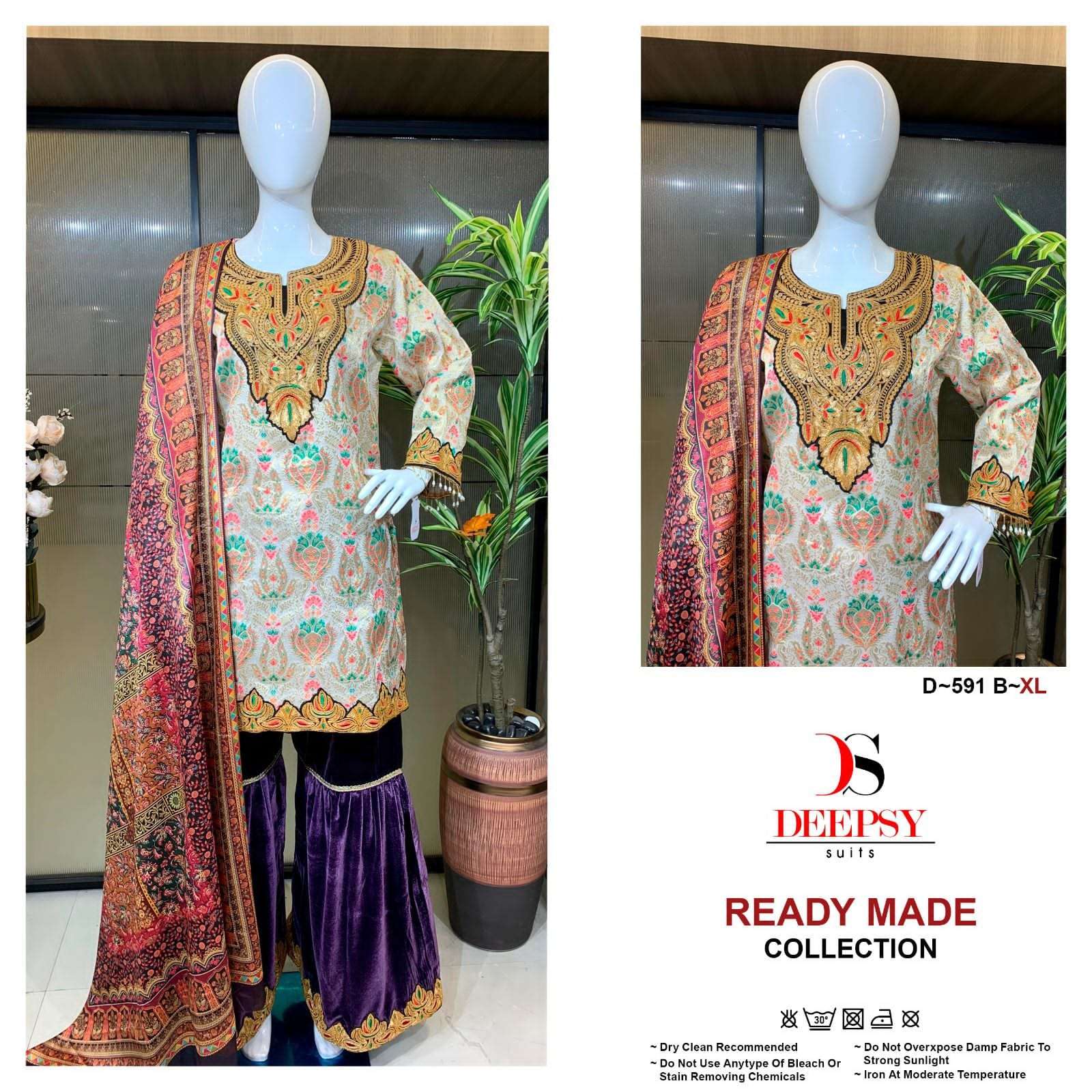 DEEPSY TILLA 591 VELVET READYMADE TILLA DEEPSY WHOLESALE