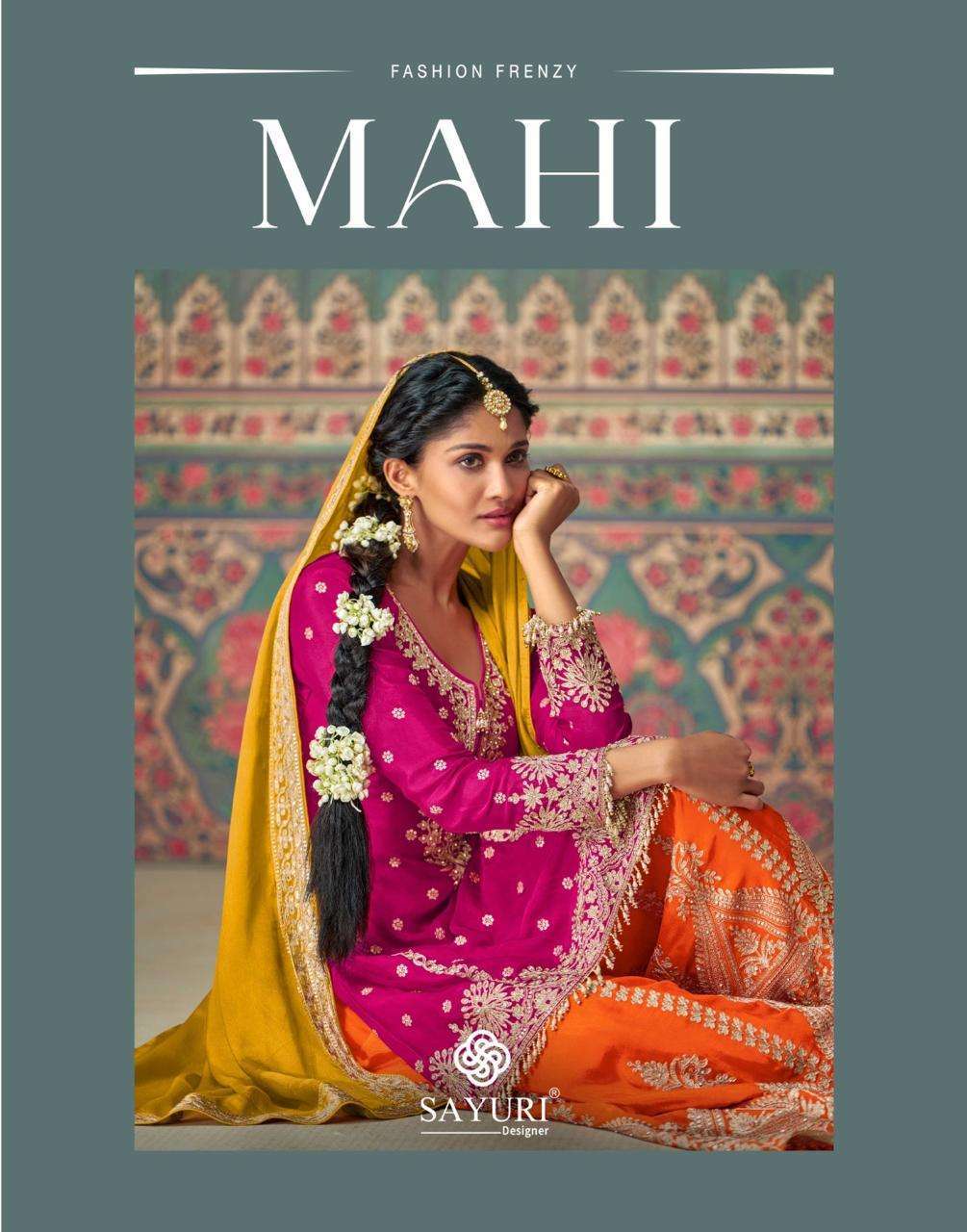 SAYURI MAHI 5663-5664 PUNJABI READYMADE COLLECTION SURAT WHOLESALER 