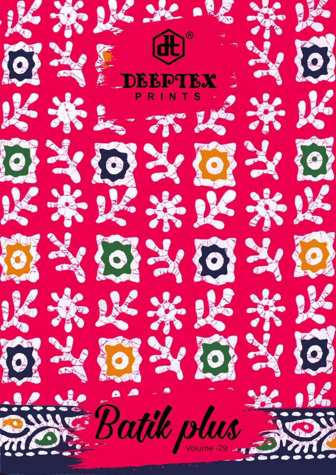 deeptex Batik Plus Vol.29 wholesale price cotton dress material surat