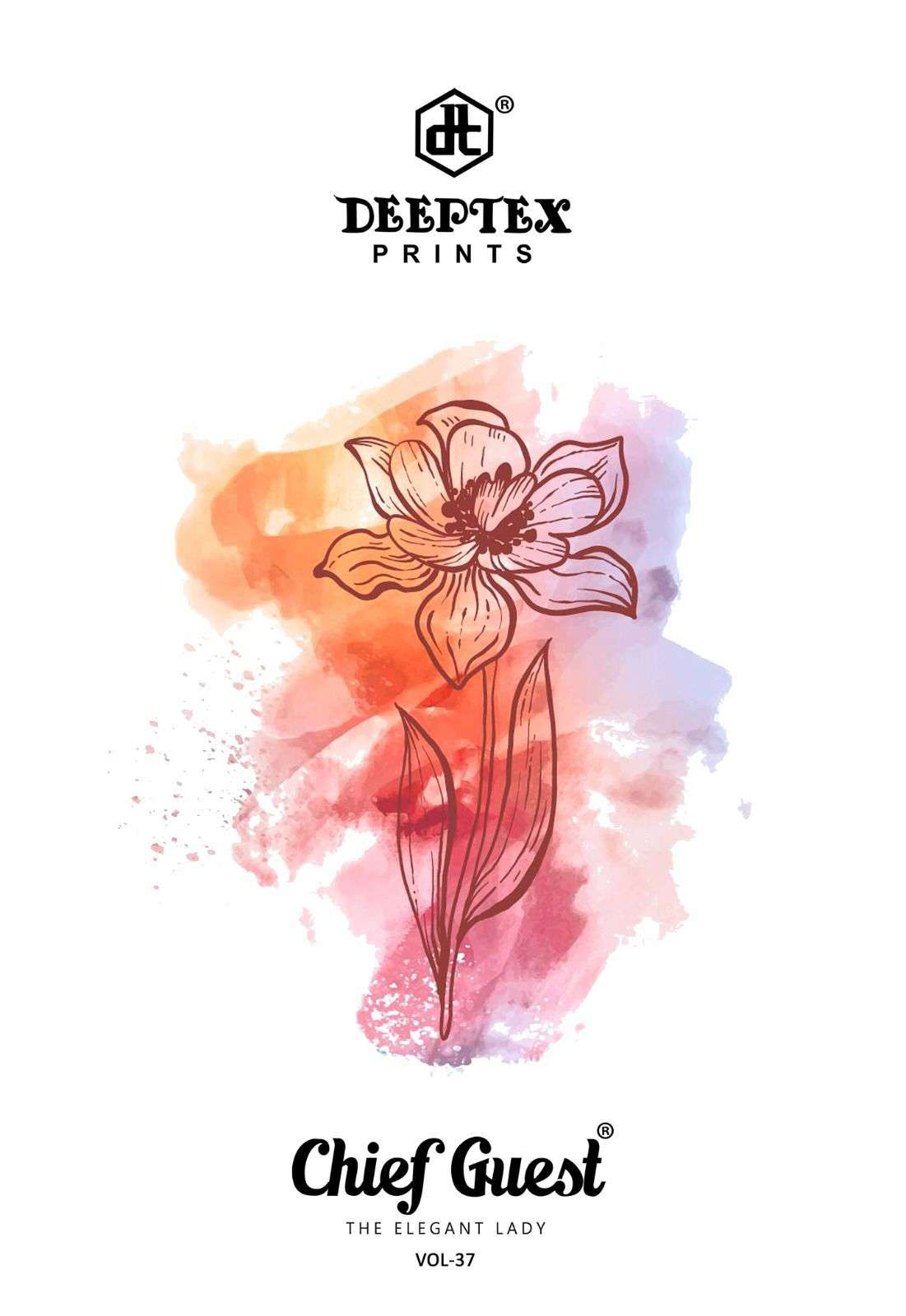 DEEPTEX CHIEF GUEST VOL-37 PRICE WHOLESALE COTTON DRESS MATERIAL 