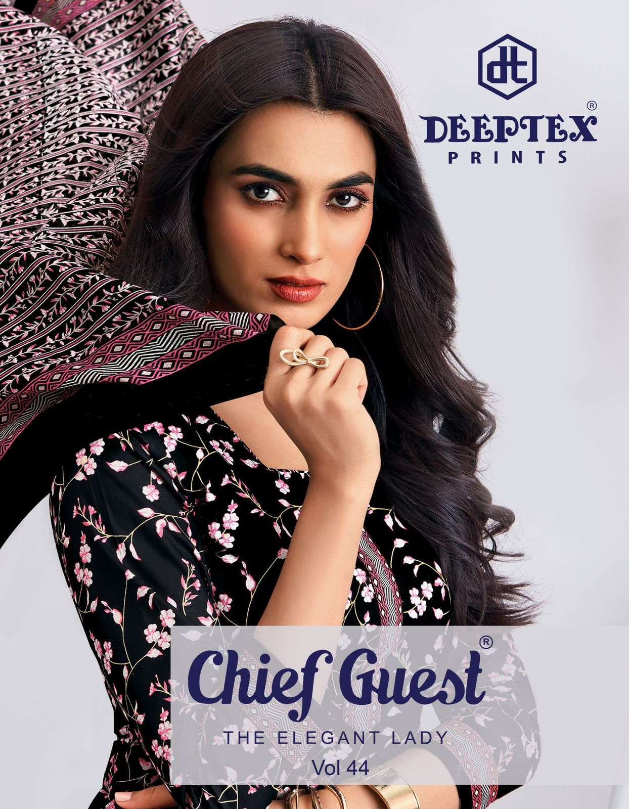 Deeptex Chief Guest Vol-44 Heavy Cotton Printed Dress Material