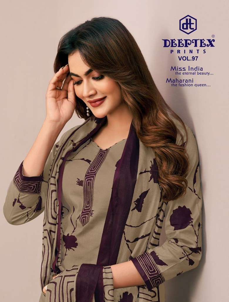 DEEPTEX  MISS INDIA VOL 97 COTTON  SUIT FOR SUMMER SEASON 2026 WHOLESALE ONLY