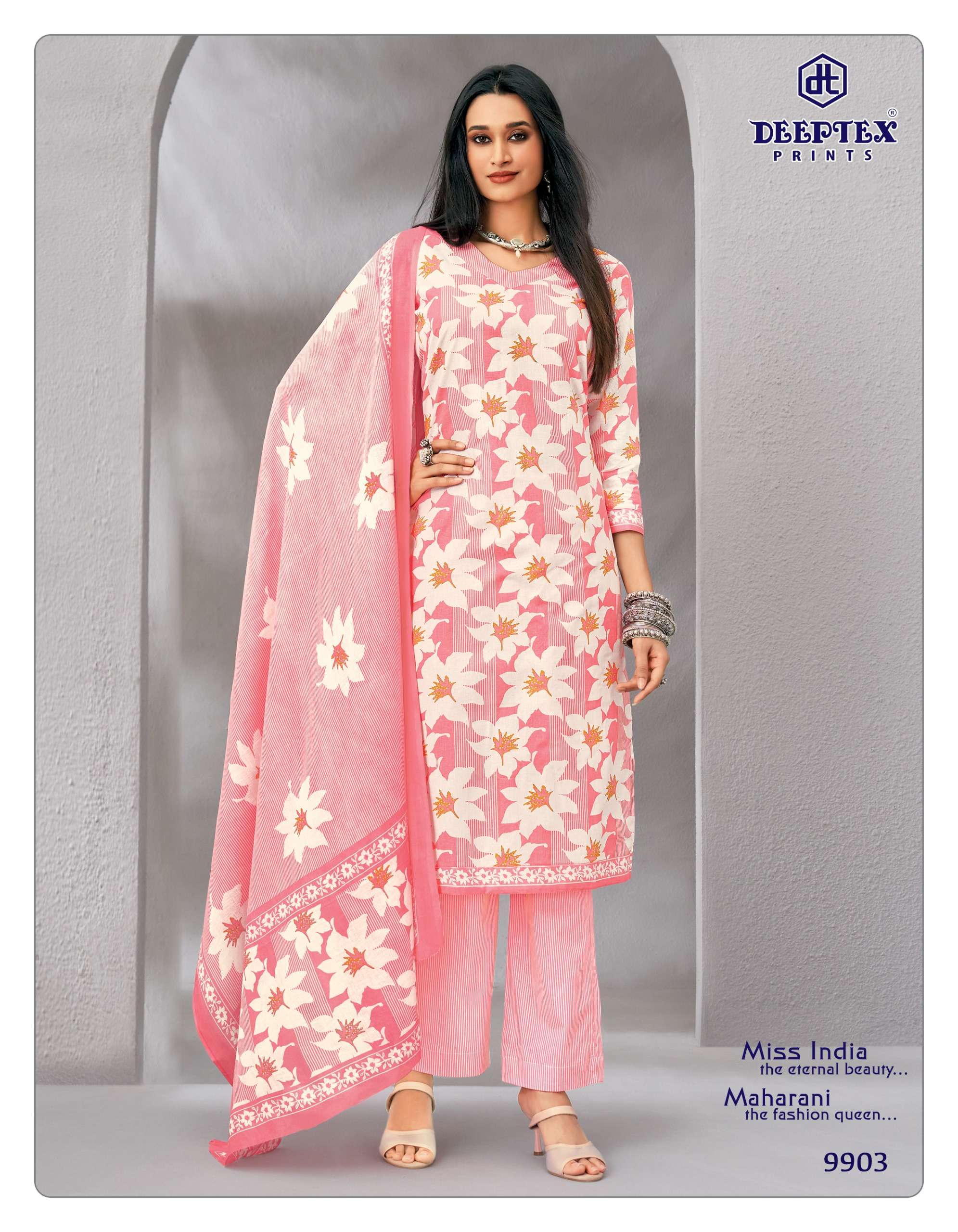 deeptex-miss-india-vol-99-cotton-dress-m deeptex miss india vol 99 cotton dress material wholesale krisha apparels surat
