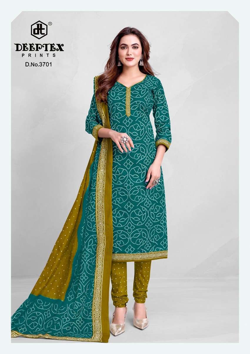 deeptex-prints-classic-chunaris-vol-37-design-3701.webp Deeptex Prints Classic Chunaris Vol 37 Cotton Dress Material | Unstitched Suits Wholesale | Krisha Apparels Surat