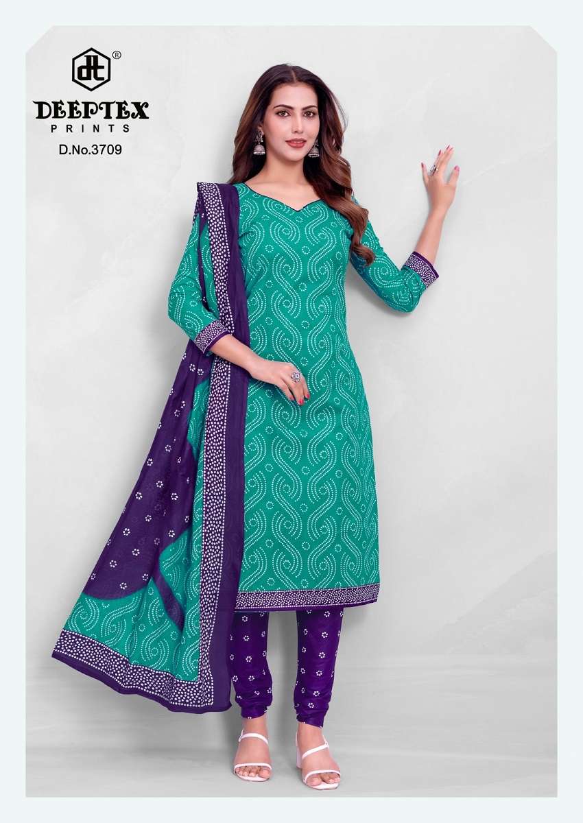 deeptex-prints-classic-chunaris-vol-37-design-3709.webp Deeptex Prints Classic Chunaris Vol 37 Cotton Dress Material | Unstitched Suits Wholesale | Krisha Apparels Surat