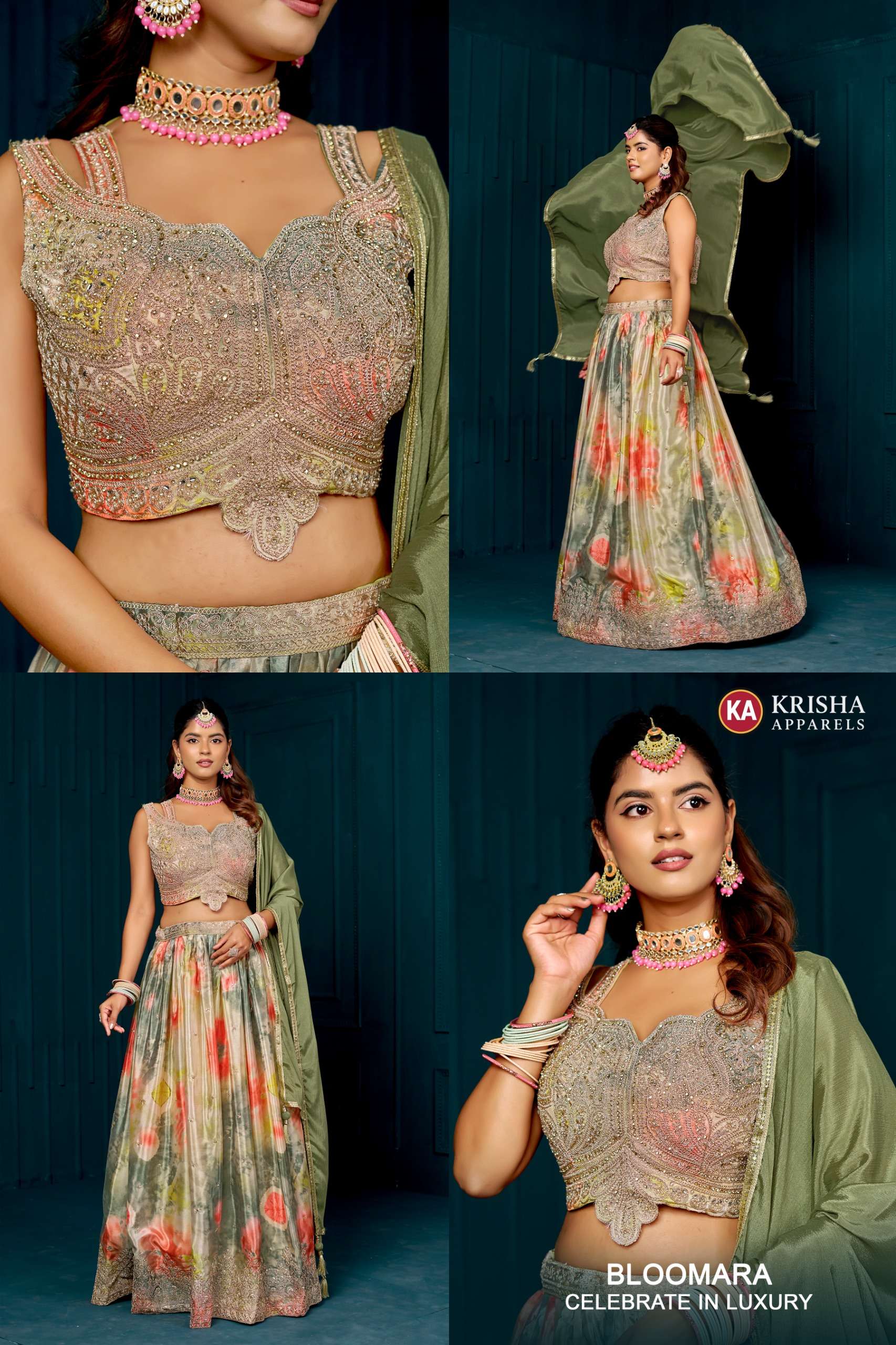 krisha-apparels-bloomara-ka-1209-back.jpg KRISHA APPARELS BLOOMARA KA 1209 PRIMIUM DESIGNER LEHENGA COLLECTION