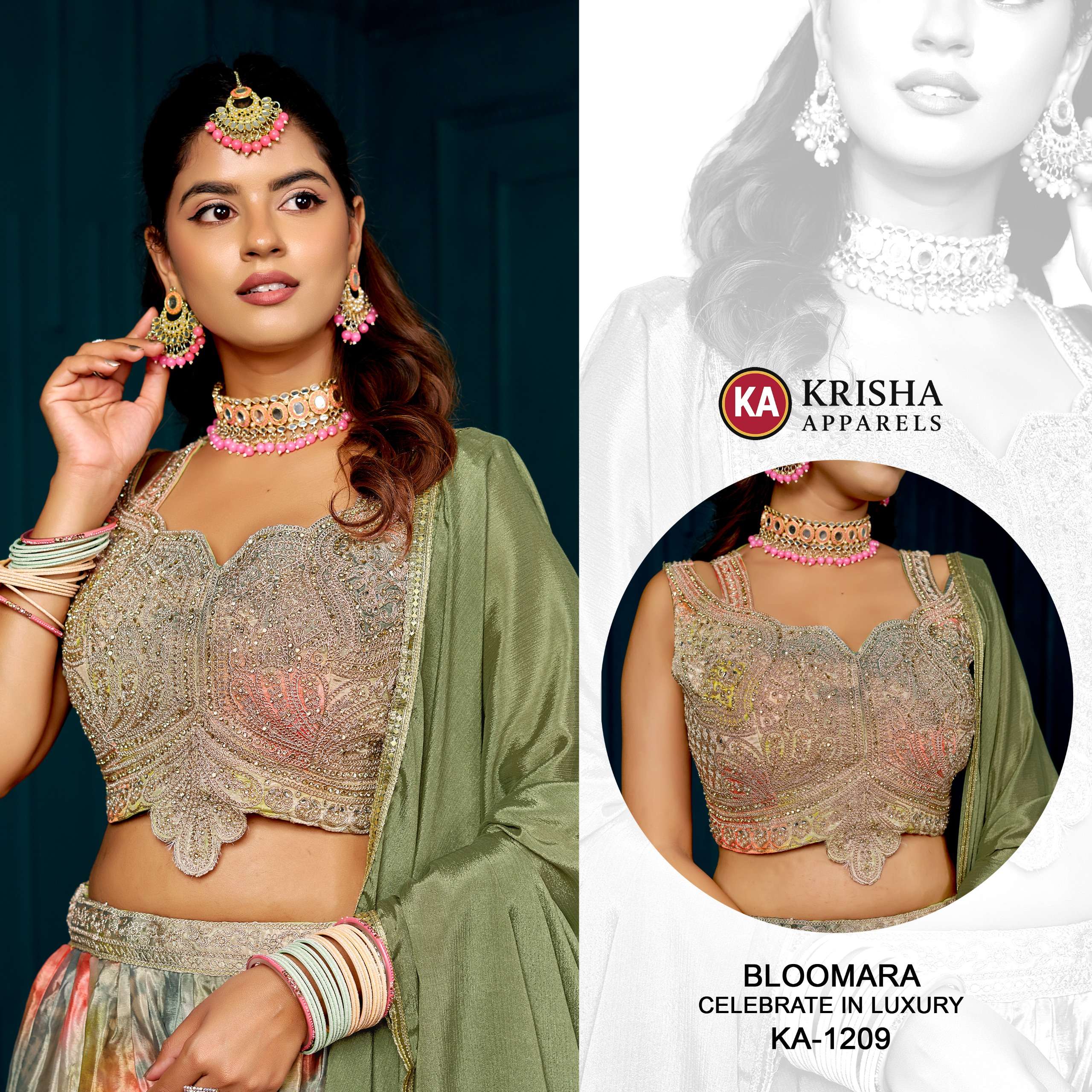 krisha-apparels-bloomara-ka-1209-blouse.jpg KRISHA APPARELS BLOOMARA KA 1209 PRIMIUM DESIGNER LEHENGA COLLECTION