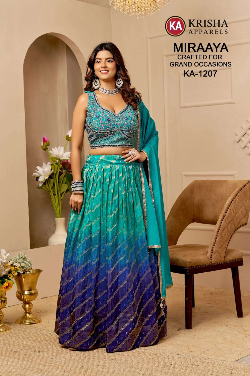 miraaya-ka-1207-designer-lehenga MIRAAYA KA 1207 PREMIUM DESIGNER FESTIVE LEHENGA SET
