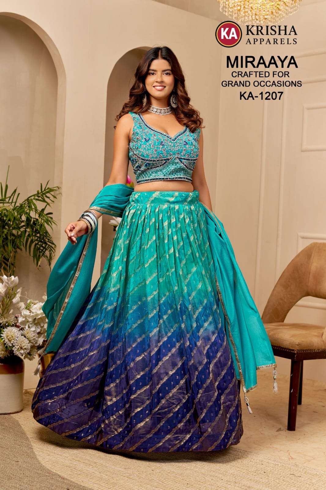 miraaya-ka-1207-festive-lehenga MIRAAYA KA 1207 PREMIUM DESIGNER FESTIVE LEHENGA SET