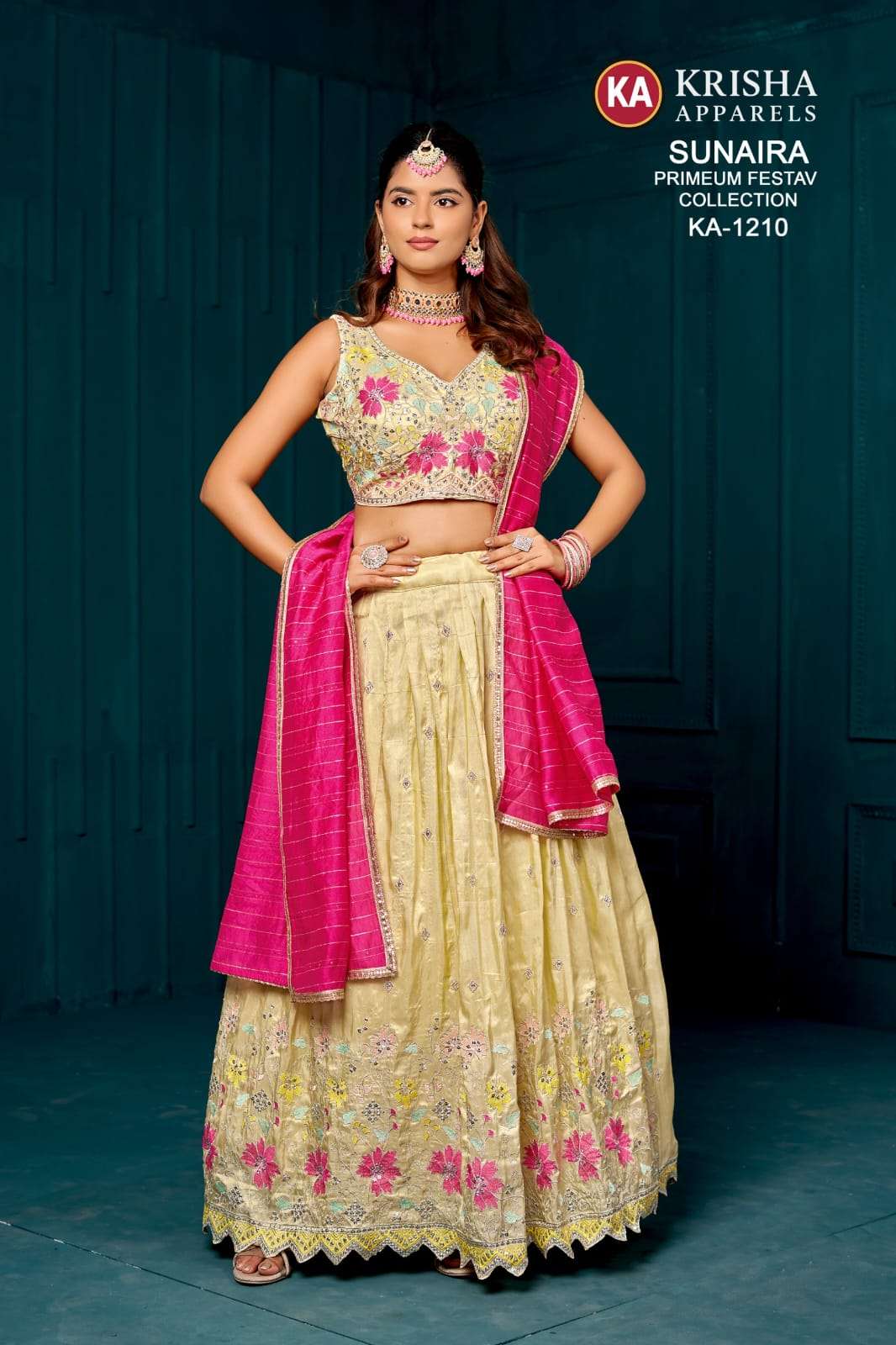 sunaira-ka-1210-DESIGNER-lehenga-krisha-apparels.jpg SUNAIRA KA 1210 PRIMIUM DESIGNER LAHENGA SET KRISHA APPARELS