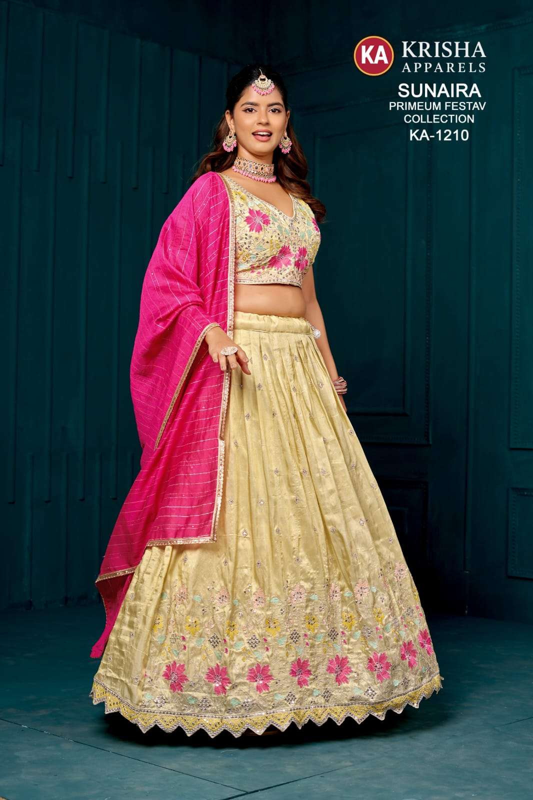 sunaira-ka-1210-festive-lehenga-krisha-apparels.jpg SUNAIRA KA 1210 PRIMIUM DESIGNER LAHENGA SET KRISHA APPARELS