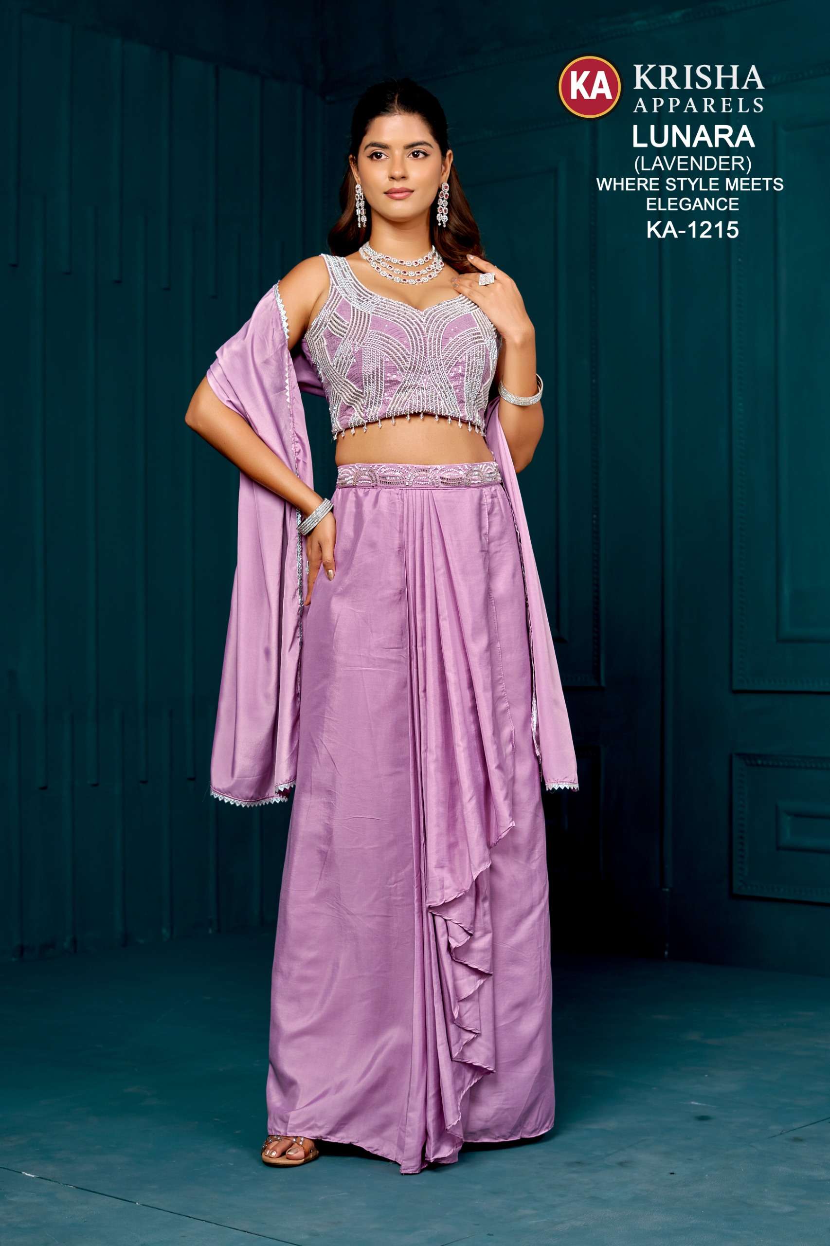 lunara-ka-1215-designer-indo-western-skirt-set.jp LUNARA KA 1215 DESIGNER INDO WESTERN READYMADE SKIRT SET BY KRISHA APPARELS