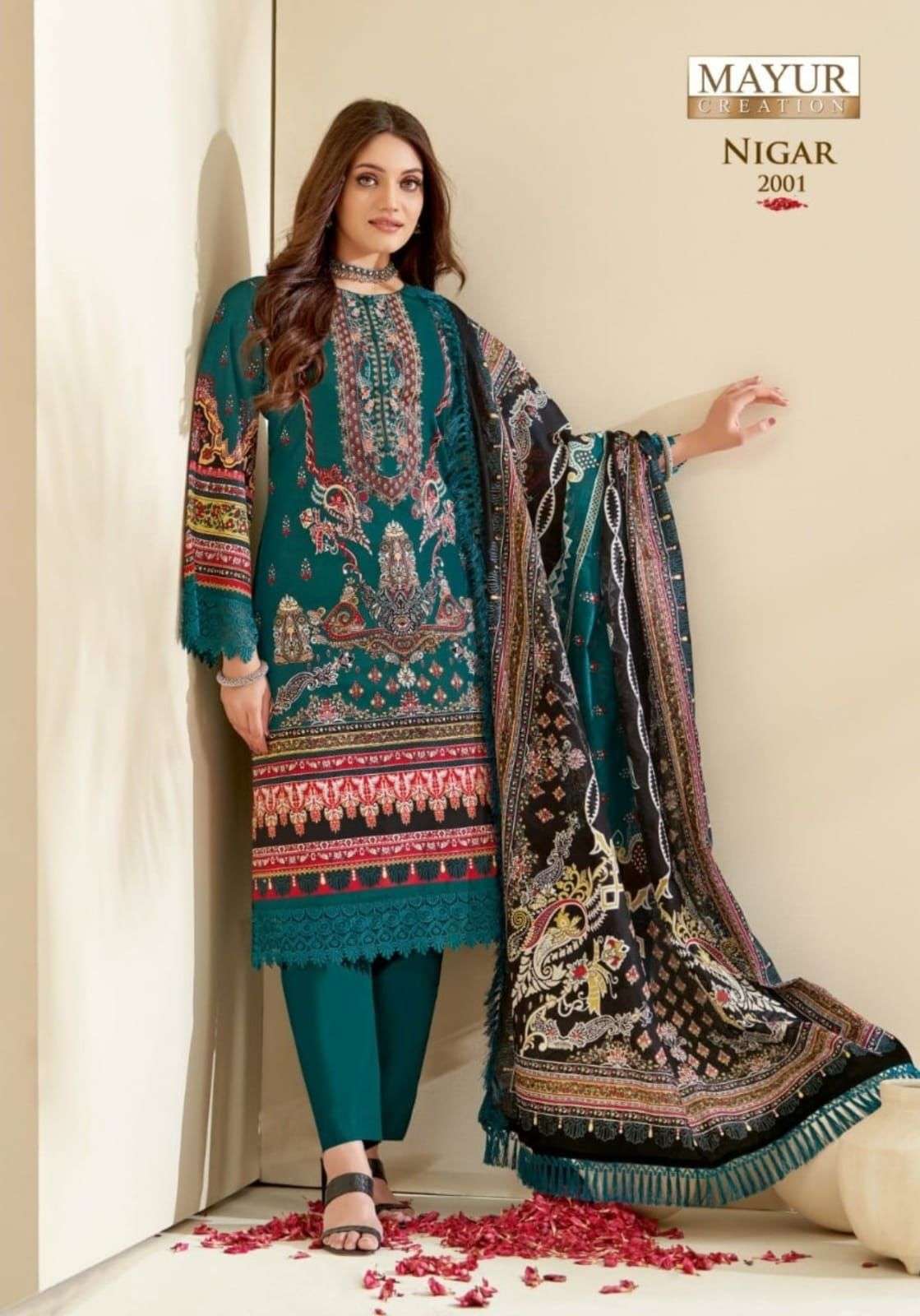 NIGAR VOL 2 BY MAYUR CREATION 2001-2008 COTTON DRESS JETPUR